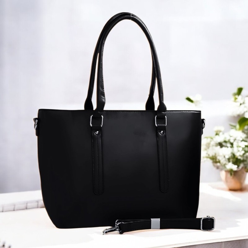 Bolsa Grande Feminina De Ombro 2 Divisórias Com Alça Transversal