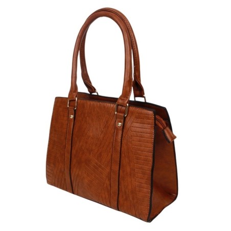 Bolsa De Ombro Média Feminina Com Alça Transversal 1 Divisória