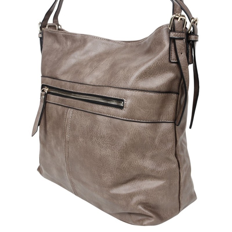 Bolsa De Ombro Grande Feminina Com Alça Transversal 2 Divisorias