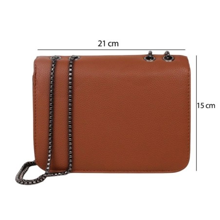 Bolsa Feminina Transversal De Luxo Com Alça De Corrente