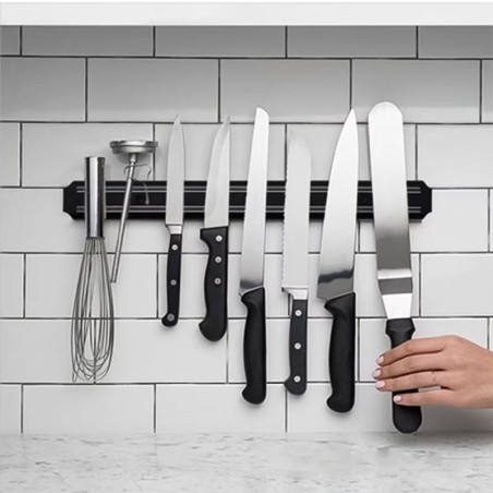 Barra Organizadora Magnética Para Facas E Ferramentas 48cm