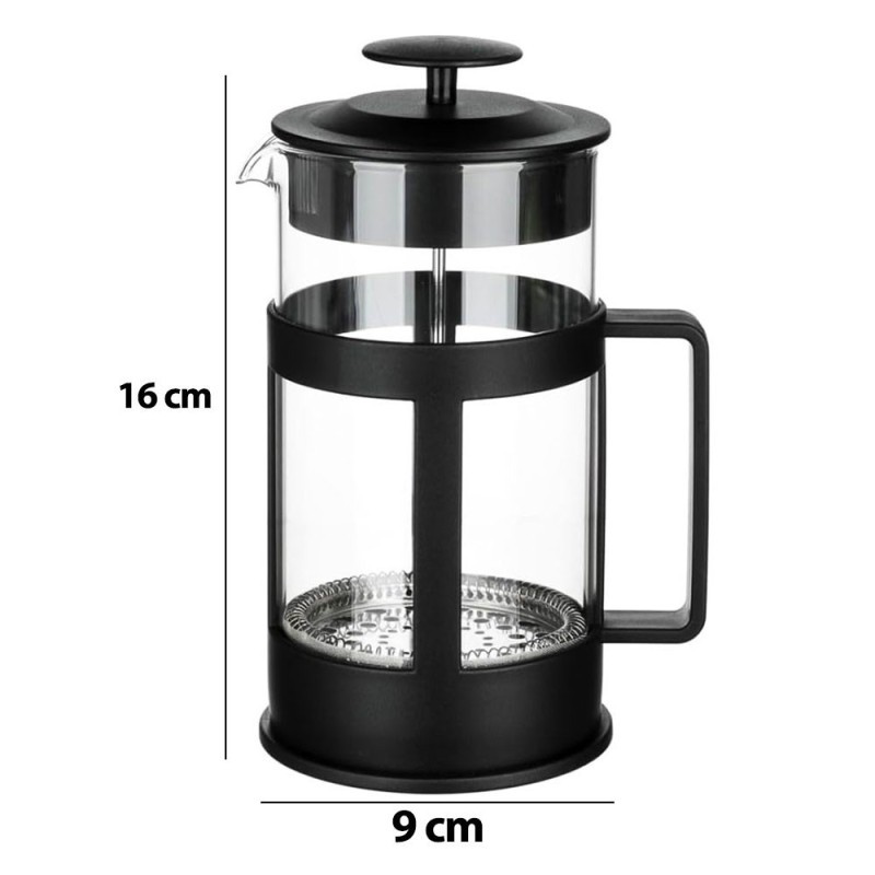 Cafeteira Prensa Francesa 300ML De Vidro