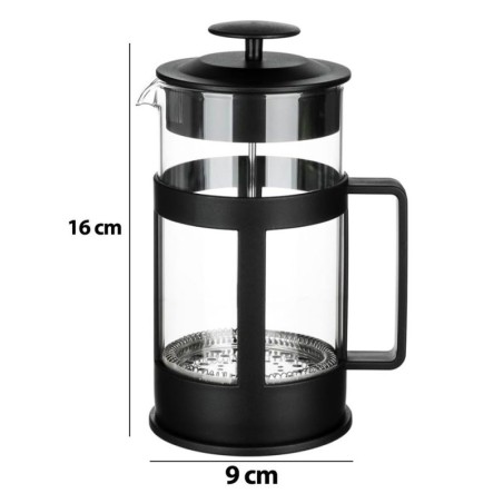 Cafeteira Prensa Francesa 300ML De Vidro