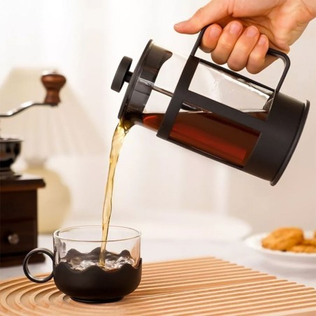 Cafeteira Prensa Francesa 300ML De Vidro