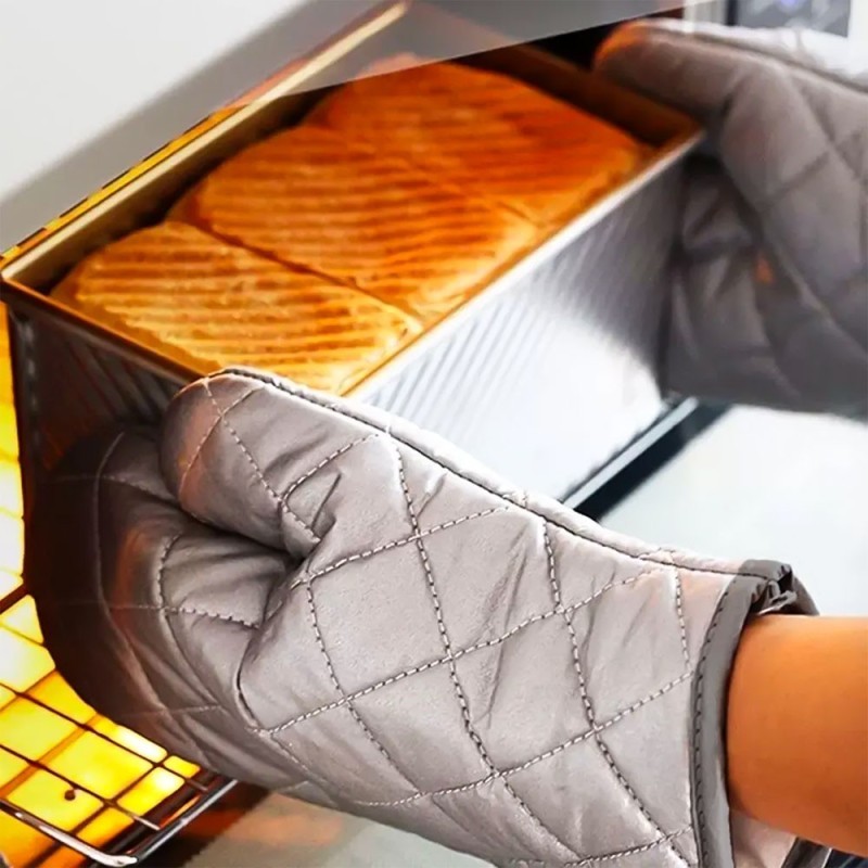 Luva Térmica Cano Curto De Cozinha Para Forno Quente