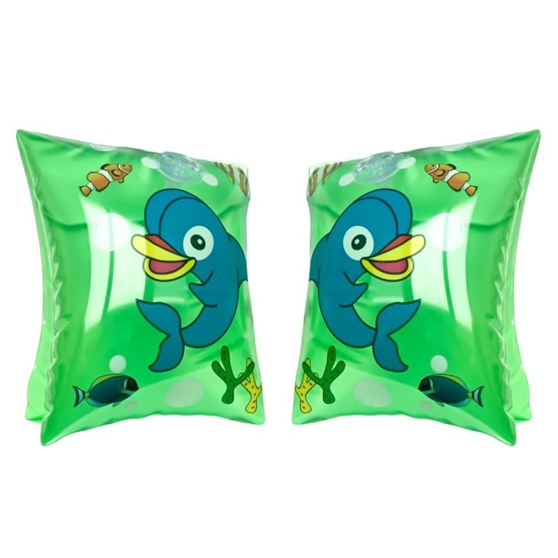 Boia Inflável De Braço Infantil Bichinhos Aquáticos 23x13 CM