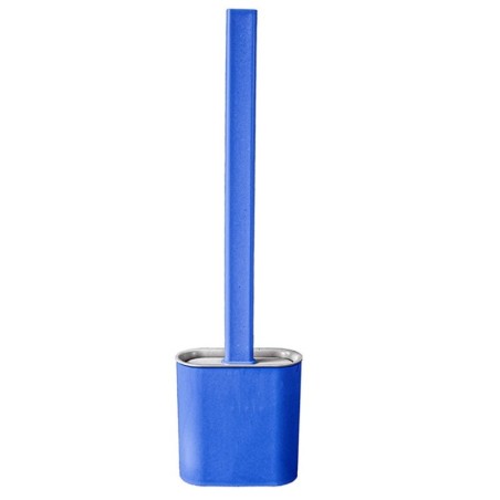 Escova Sanitária De Silicone Com Suporte E Adesivo Para Parede