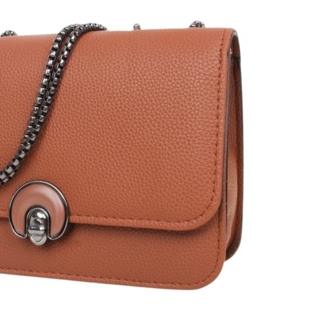 Bolsa Transversal Feminina De Luxo Com Alça De Correntes