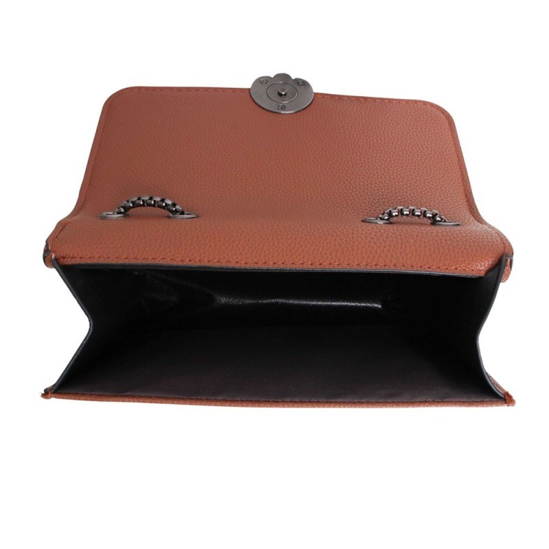 Bolsa Transversal Feminina De Luxo Com Alça De Correntes