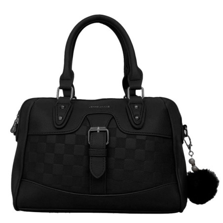 Bolsa De Mão Feminina Texturizada Média Transversal Com Alça