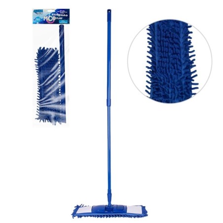 Mop Esfregão Flat Chanil Com Refil Microfibra