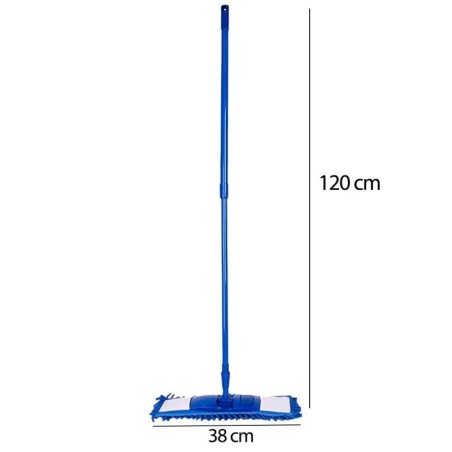 Mop Esfregão Flat Chanil Com Refil Microfibra