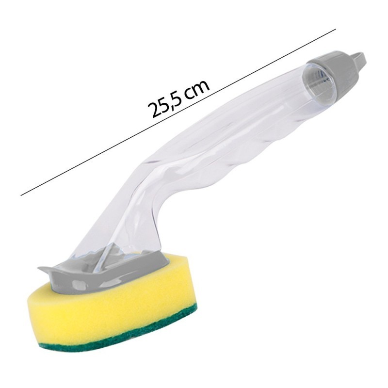 Esponja Com Dispenser Para Detergente 130ML Multiuso