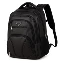 Mochila Reforçada Grande Faculdade Entradas P/ USB e Fone P2 - Feira Da Madrugada SP