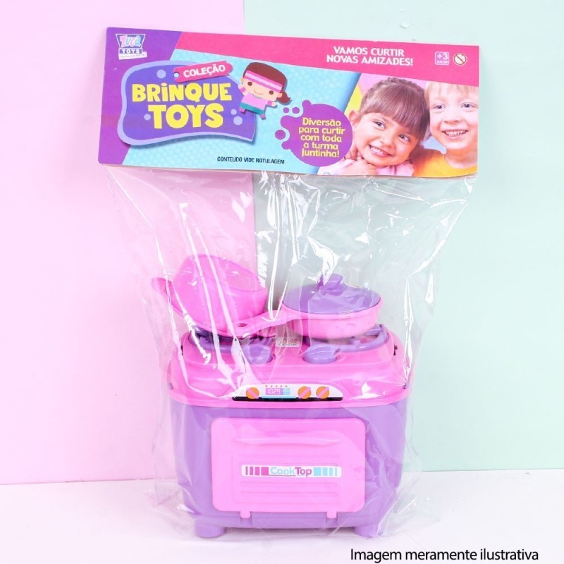 Cozinha Fogão Cooktop Com Acessórios Zuca Toys