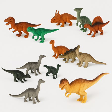 Brinquedo Dinossauro De Plástico Animais Incríveis Sortidos