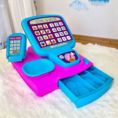 Caixa Registradora Brinquedo Infantil Zuca Toys Na Solapa