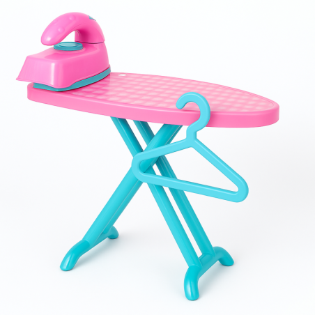 Kit Tábua + Ferro De Passar Infantil Brinquedo Altimar