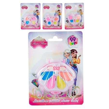 Brinquedo Estojo Kit Maquiagem De Boneca Infantil