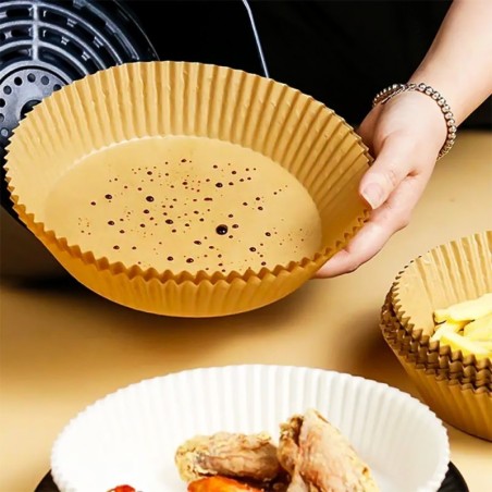 Forma 16cm x 4,3cm Para Air Fryer 50 Unidades