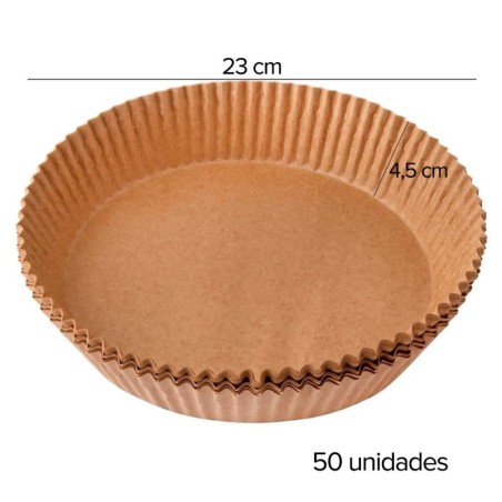 Forma 16cm x 4,3cm Para Air Fryer 50 Unidades