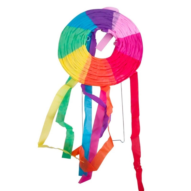 Enfeite Junino Balão De Papel 55cm Colorido