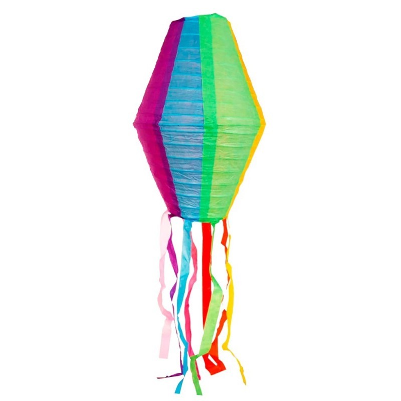 Enfeite Junino Balão De Papel 55cm Colorido
