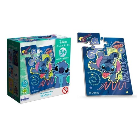 Display Mini Quebra-Cabeça Lilo e Stitch 6 Unidades