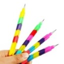 Lapiseira Troca Ponta 0,7MM 8 Partes 4 Peças