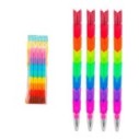 Lapiseira Troca Ponta 0,7MM 8 Partes 4 Peças