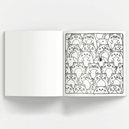 Livro De Colorir Cute E Cute Para Adultos Ursinho