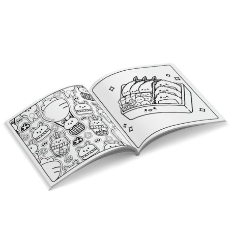 Livro De Colorir Cute E Cute Para Adultos Leãozinho