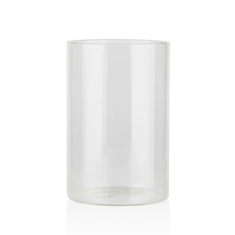 Pote De Vidro Redondo 250ml Com Tampa Hermética De Madeira