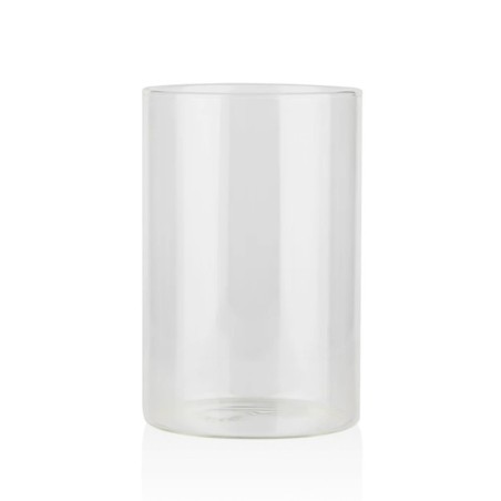 Pote De Vidro Redondo 250ml Com Tampa Hermética De Madeira