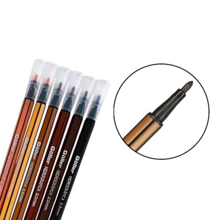 Canetas Hidrográficas Graphic Tons De Pele 2.0mm 6 Unidades