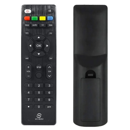 Controle Remoto Compatível Conversor Positivo Preto 2