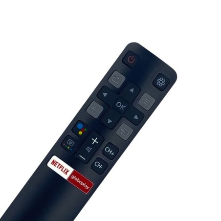 Controle Remoto Compatível TV LCD TCL Preto