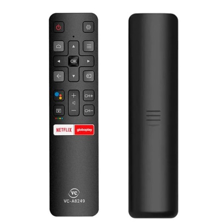 Controle Remoto Compatível TV LCD TCL Preto