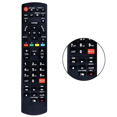 Controle Remoto Compatível TV LCD Sony Preto