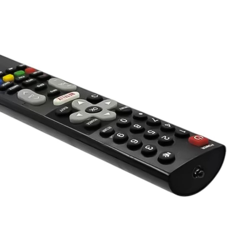 Controle Remoto Compatível Com TV LCD Philco Preto