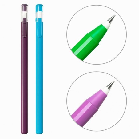 Kit 6 Canetas Esferográficas Coloridas E Perfumadas