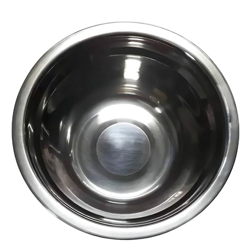 Tigela Cumbuca Redonda Bowl 2,3 Litro 26cm Em Inox
