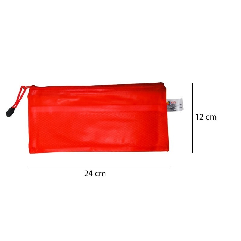 Porta Documentos Necessaire Transcolor 24x12cm