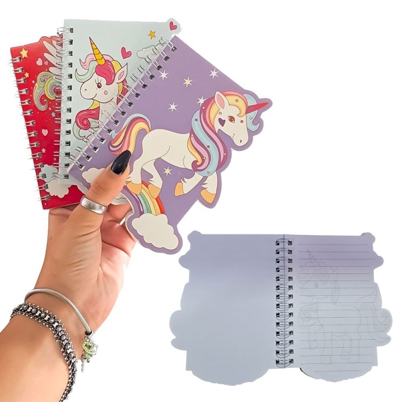 Mini Bloco De Anotações Unicórnio Fabuloso 60 Folhas