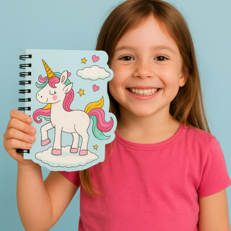 Mini Bloco De Anotações Unicórnio Fabuloso 60 Folhas