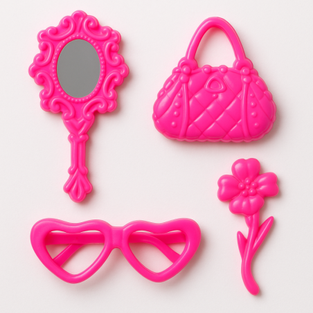 Boneca Fashion Beautiful Com Acessórios Brinquedo Infantil