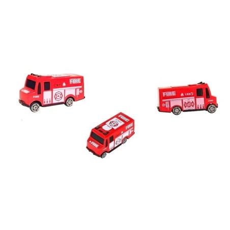 Mini Veículos De Bombeiro Carrinho E Helicóptero Infantil