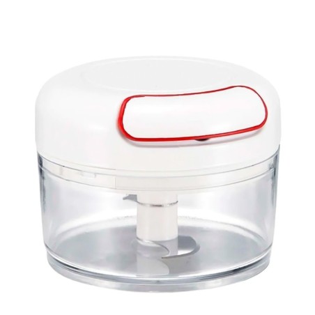 Mini Processador Manual Para Temperos E Vegetais 200ml
