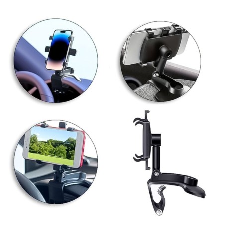 Suporte Universal Automotivo Ajustável 360° Para Celular