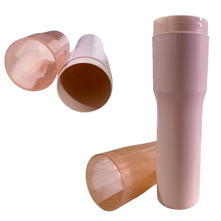 Porta Escova Estojo Dental Redondo Bipartido 20cm